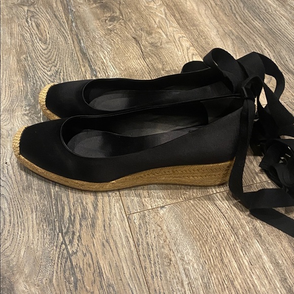 Tory Burch wrap espadrilles size 8.5 - Picture 3 of 6